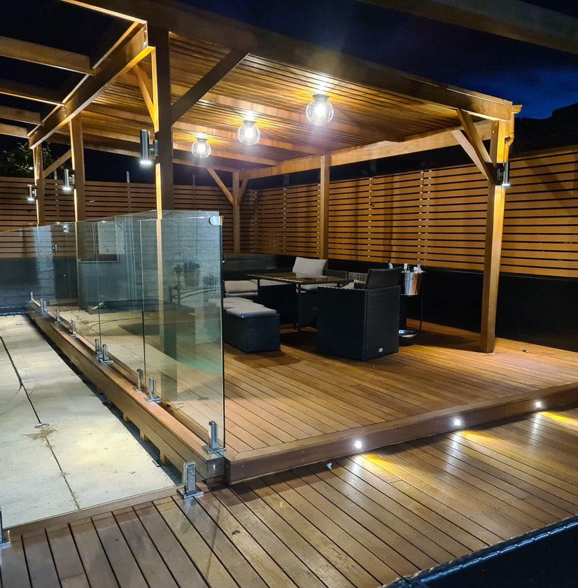 Exalt Builder project — pergola pool2