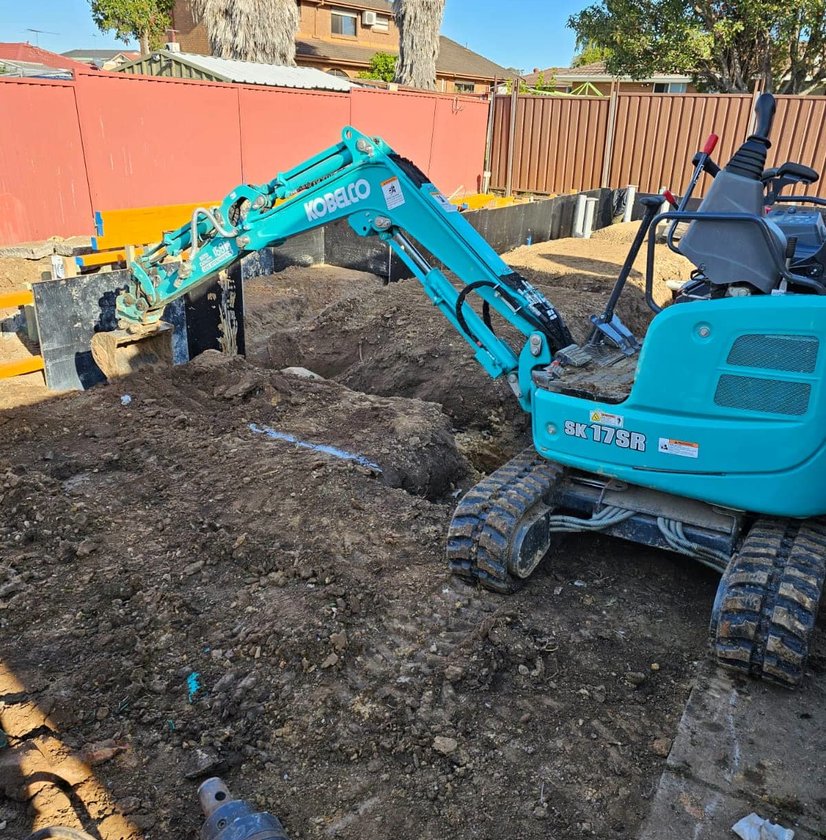 Exalt Builder project — pool excavation1