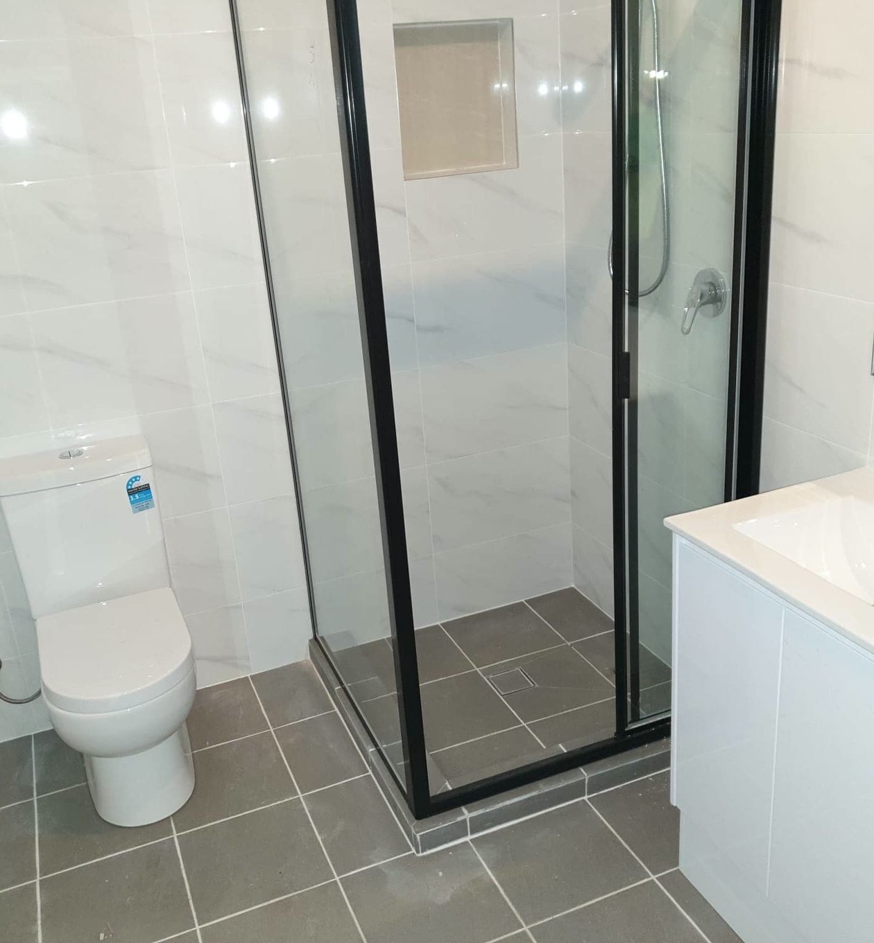 Renovated modern living space in Sydney home